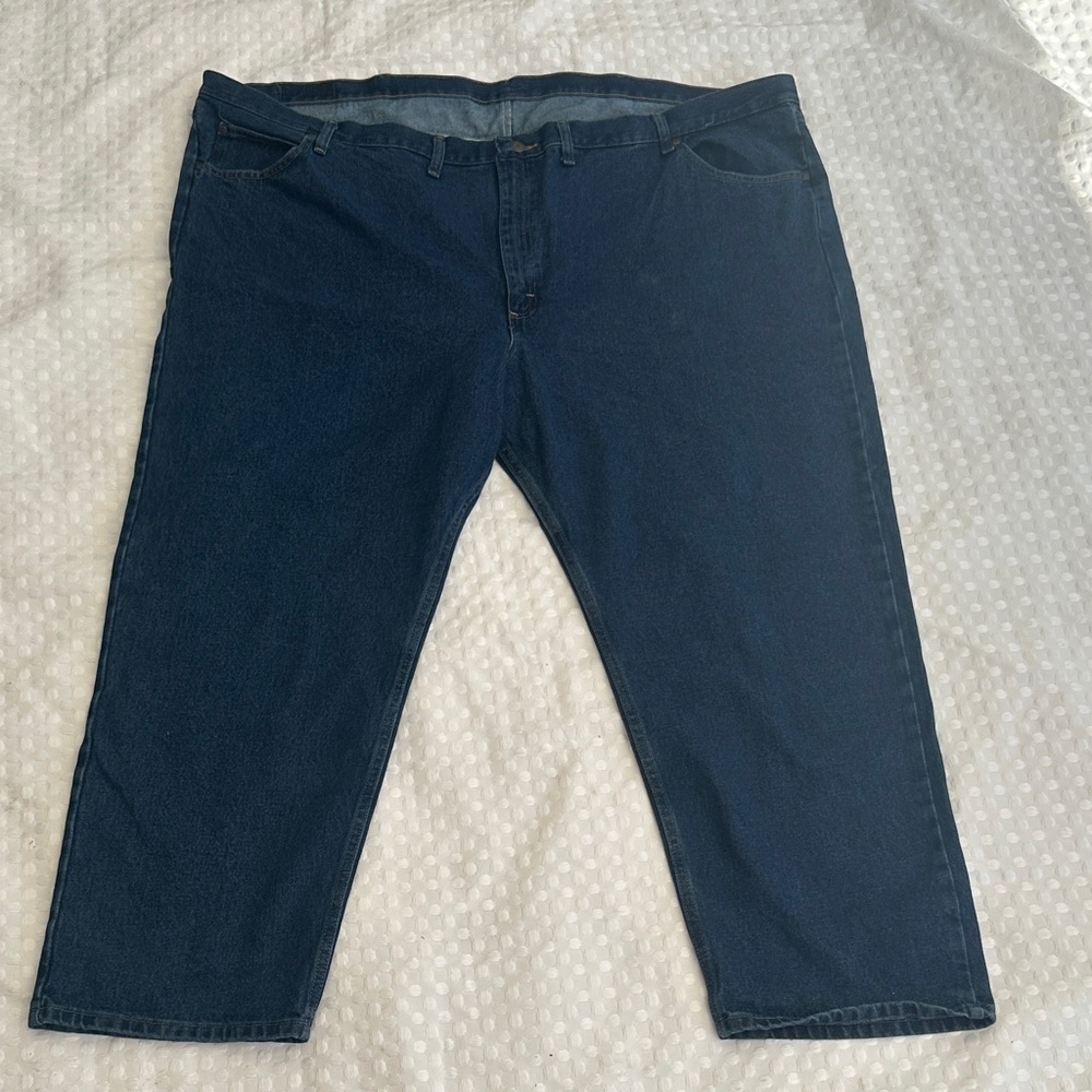 Wrangler Men's Navy Relaxed Fit Jeans -58x30 NWT